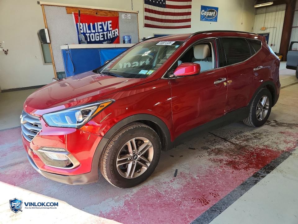 2017 HYUNDAI SANTA FE SPORT 2.4L – Lot 55801336 auction photo