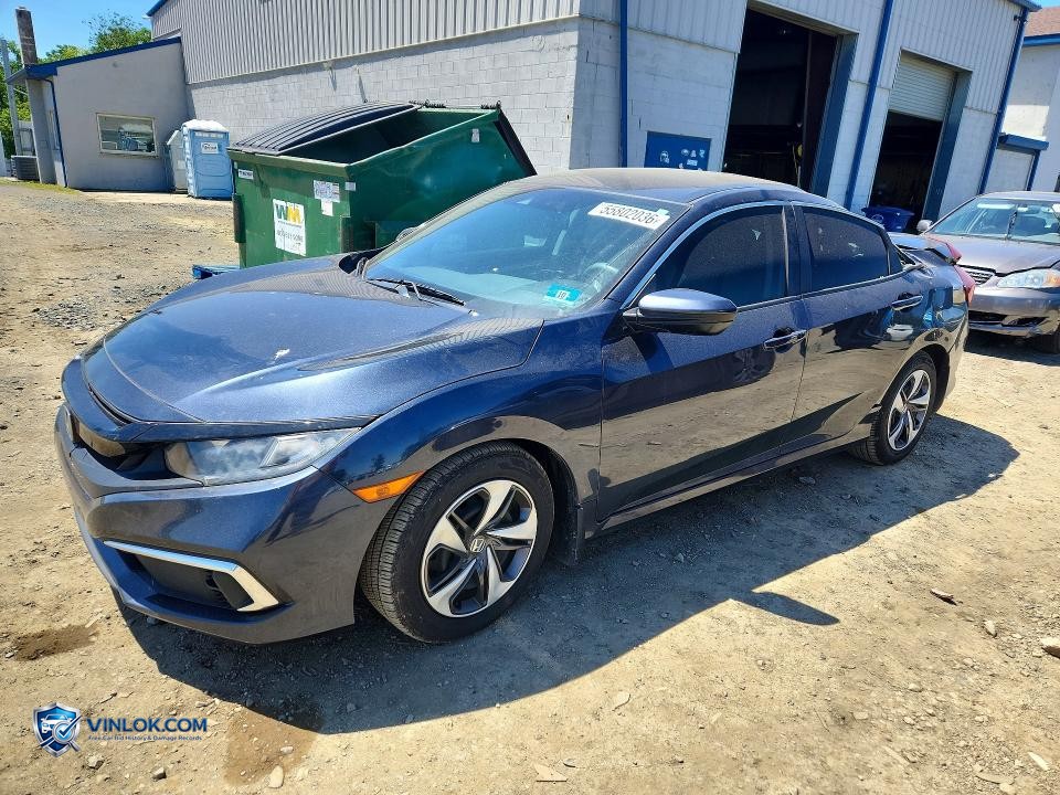 2019 HONDA CIVIC LX – Lot 55802036 auction photo