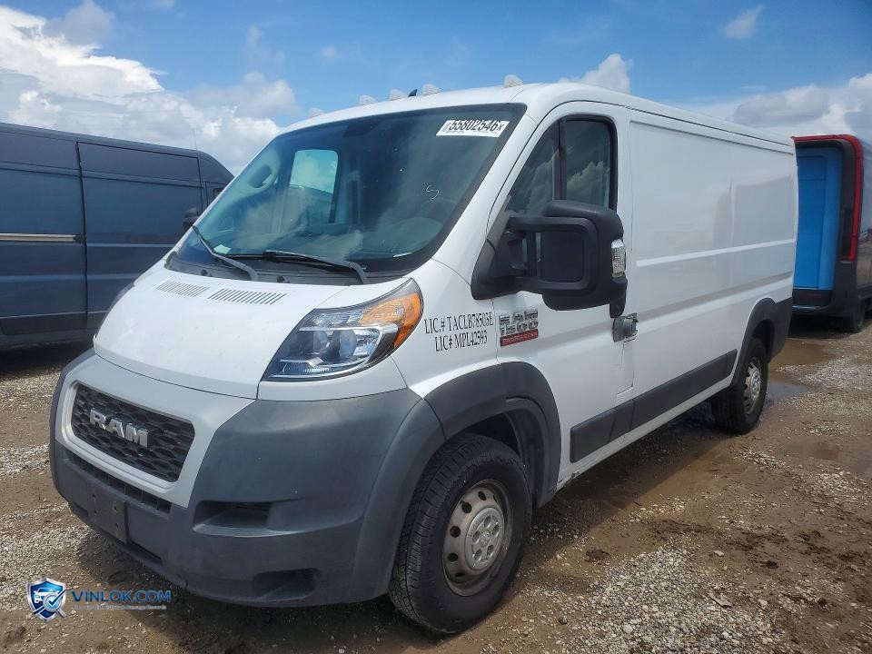 2019 RAM PROMASTER 1500 1500 STANDARD – Lot 55802546 auction photo