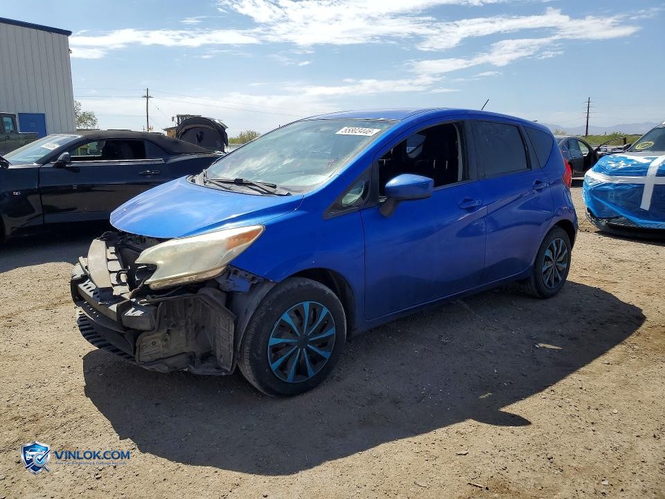 2016 NISSAN VERSA NOTE SV – Lot 55803446 auction photo