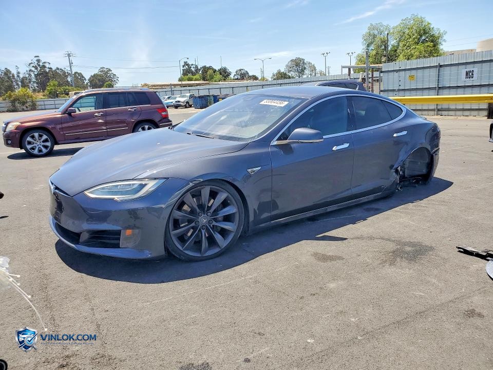 2016 TESLA MODEL S – Lot 55804456 auction photo