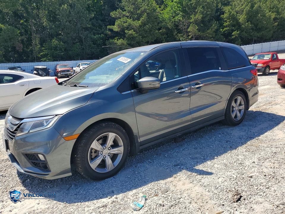 2019 HONDA ODYSSEY EXL – Lot 55805896 auction photo