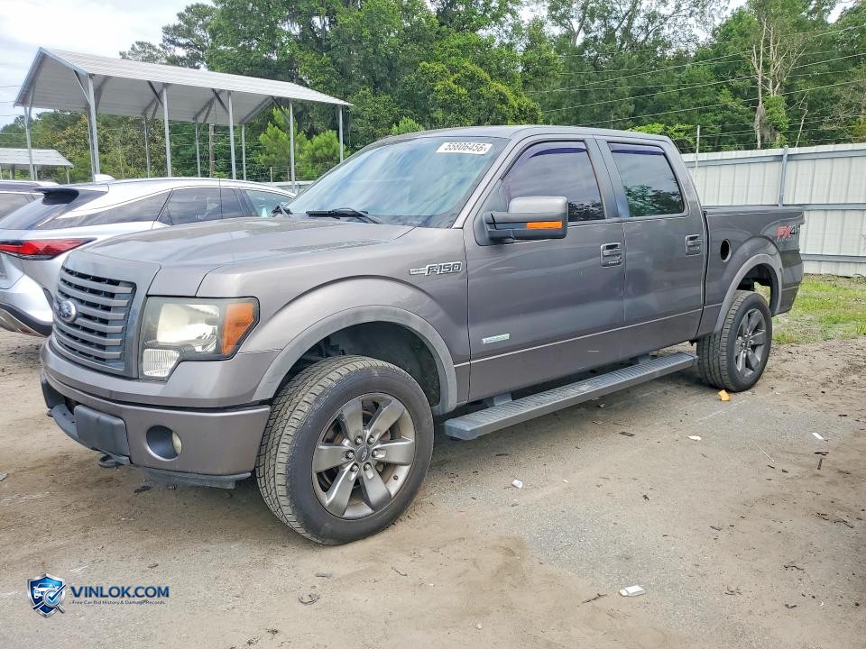 2012 FORD F150 SUPERCREW – Lot 55806456 auction photo
