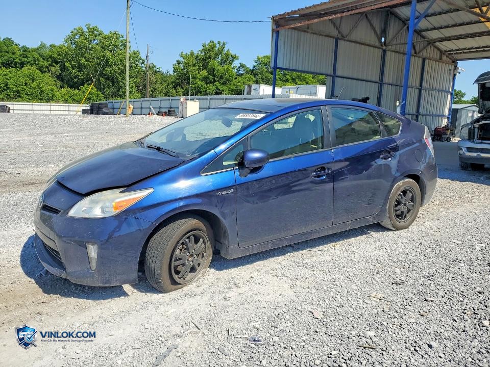 2012 TOYOTA PRIUS FOUR – Lot 55807846 auction photo