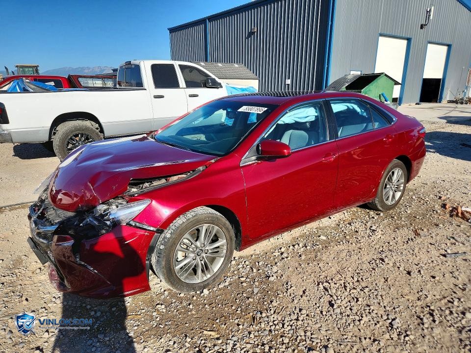 2017 TOYOTA CAMRY SE – Lot 55807896 auction photo