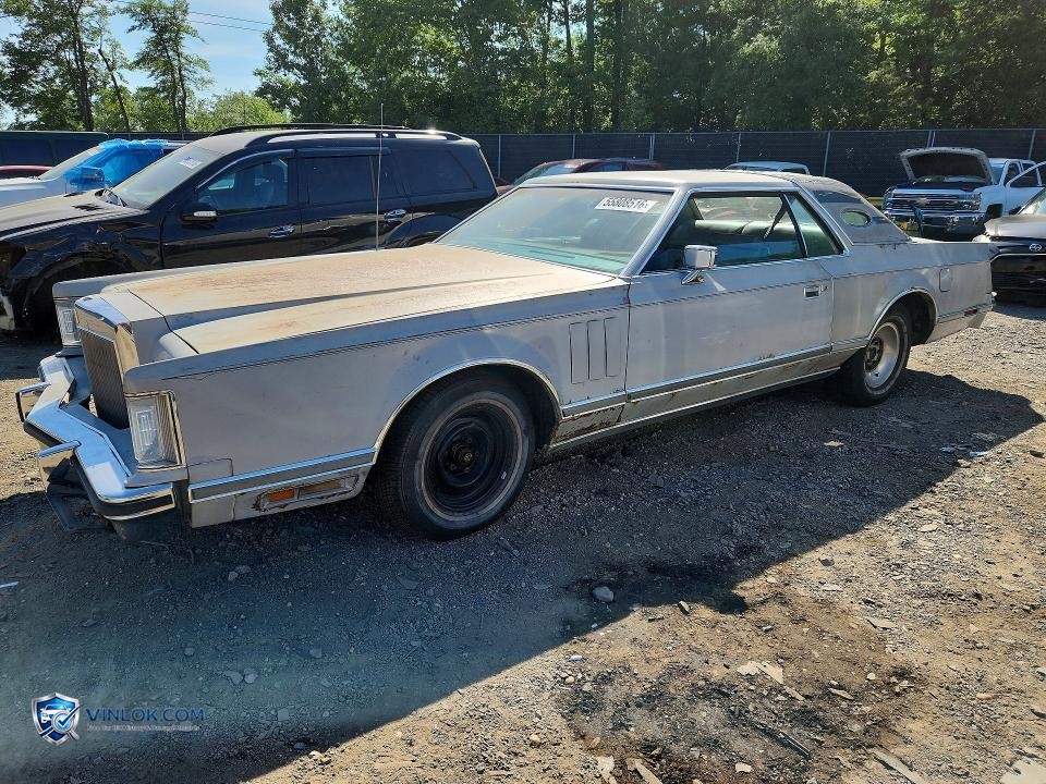 1977 LINCOLN CONTINENTAL MK V – Lot 55808516 auction photo