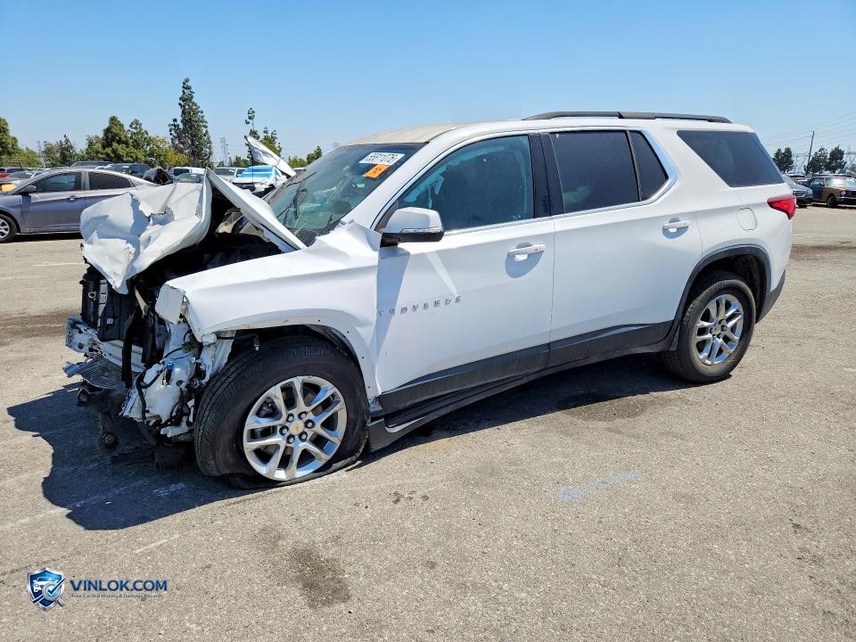 2021 CHEVROLET TRAVERSE LT – Lot 55811076 auction photo