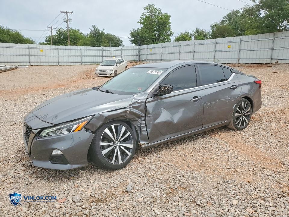 2019 NISSAN ALTIMA SR – Lot 55812696 auction photo