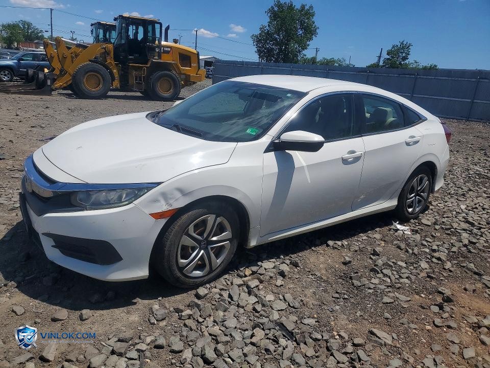 2017 HONDA CIVIC LX – Lot 55816836 auction photo