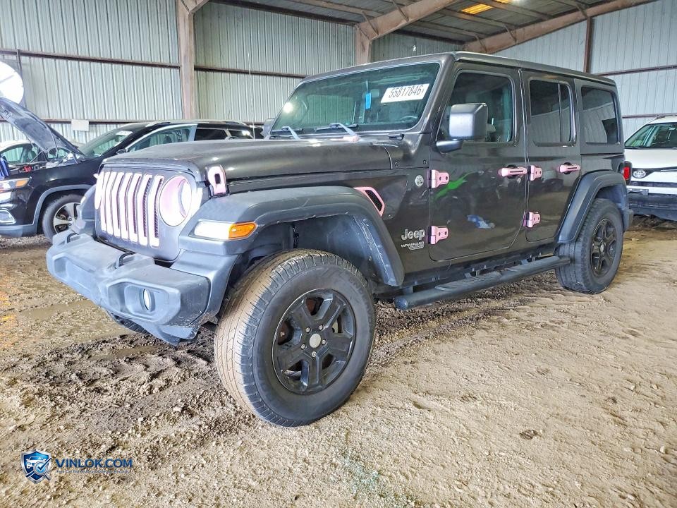2020 JEEP WRANGLER UNLIMITED SPORT – Lot 55817846 auction photo