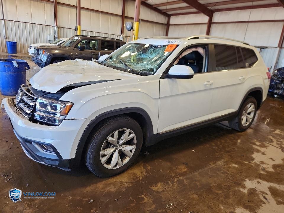 2018 VOLKSWAGEN ATLAS SEL – Lot 55821106 auction photo