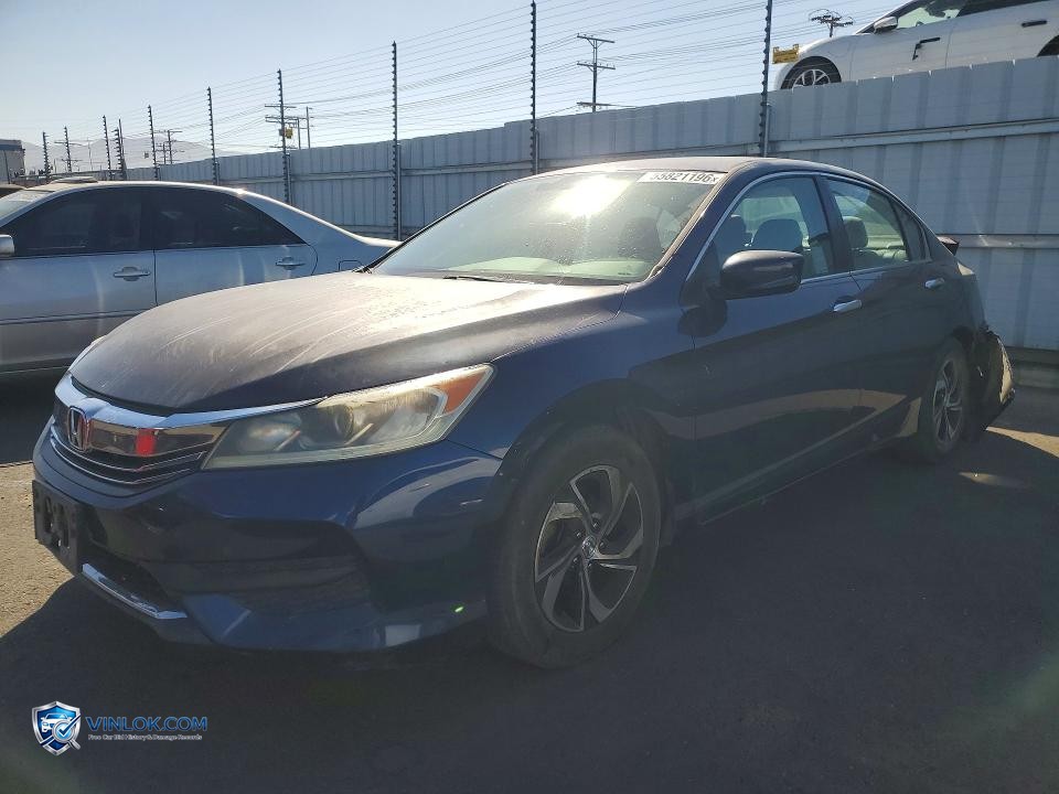 2016 HONDA ACCORD LX – Lot 55821196 auction photo