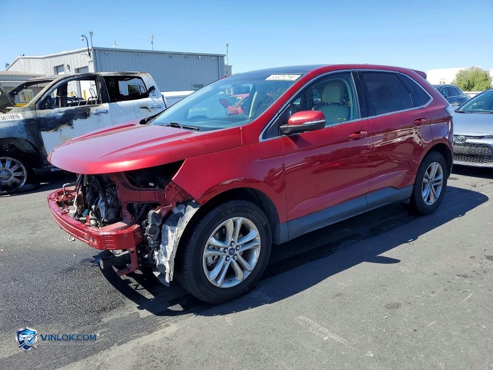 2016 FORD EDGE SEL – Lot 55821216 auction photo