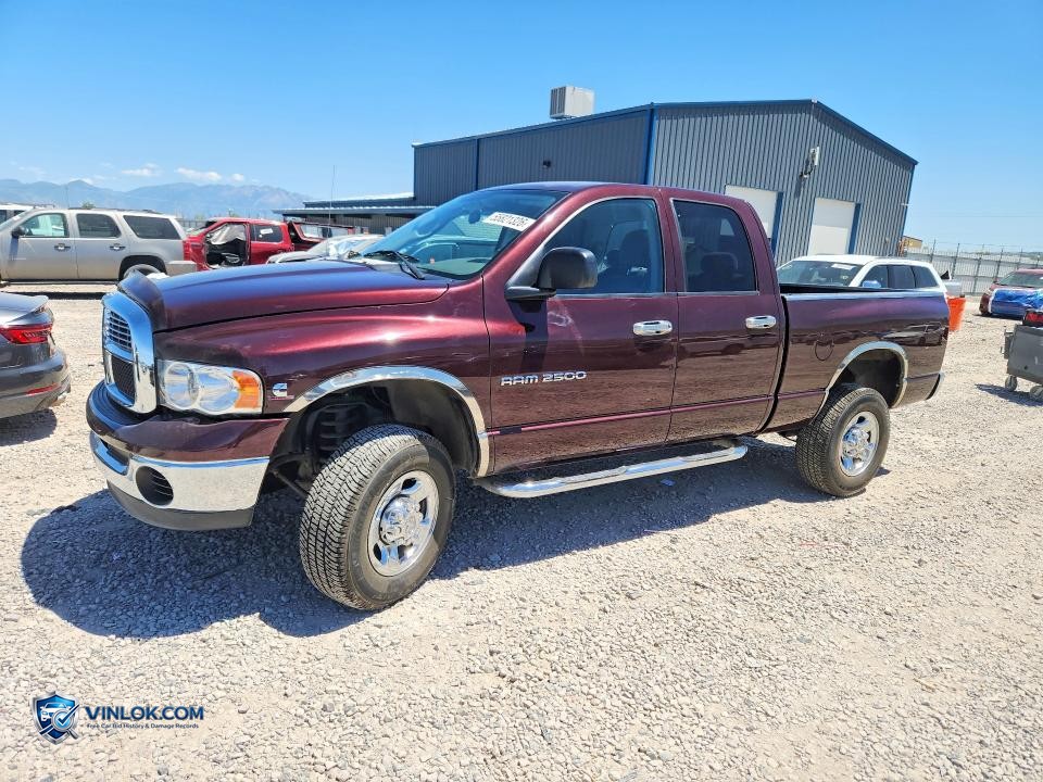 2005 DODGE RAM 2500 ST – Lot 55821326 auction photo