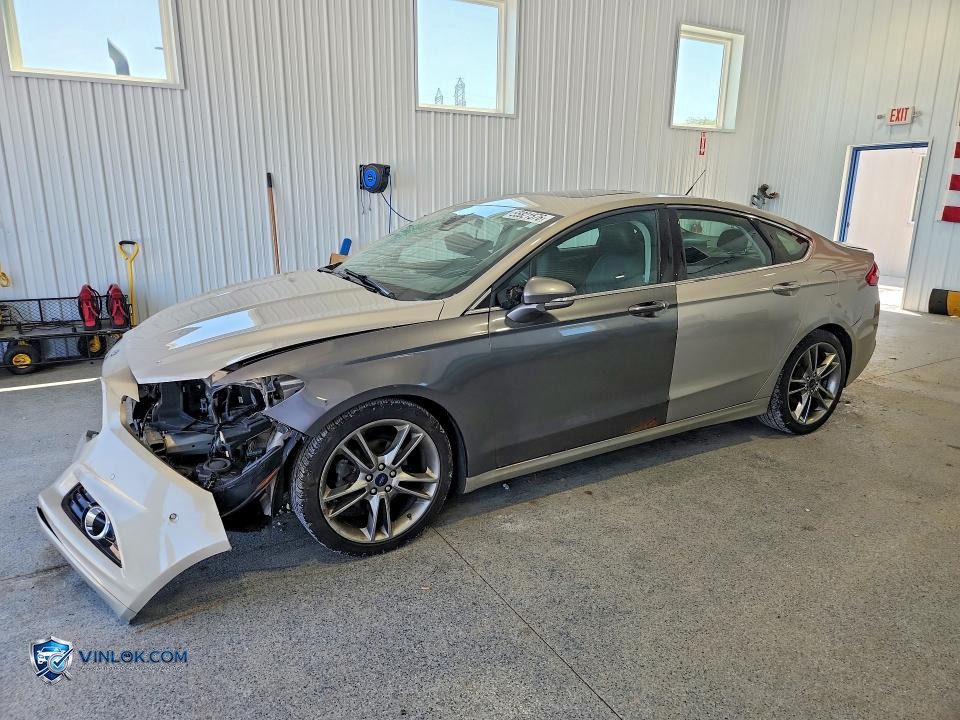 2015 FORD FUSION TITANIUM – Lot 55821576 auction photo