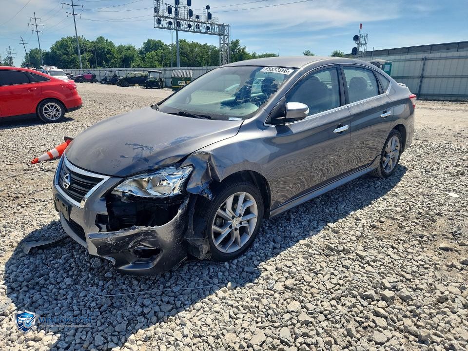 2015 NISSAN SENTRA SR – Lot 55822066 auction photo