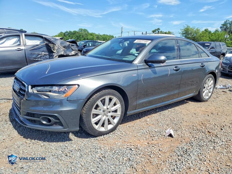 2014 AUDI A6 PRESTIGE – Lot 55822166 auction photo