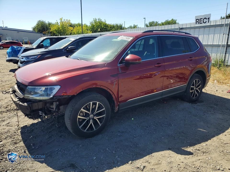 2021 VOLKSWAGEN TIGUAN SE – Lot 55822686 auction photo
