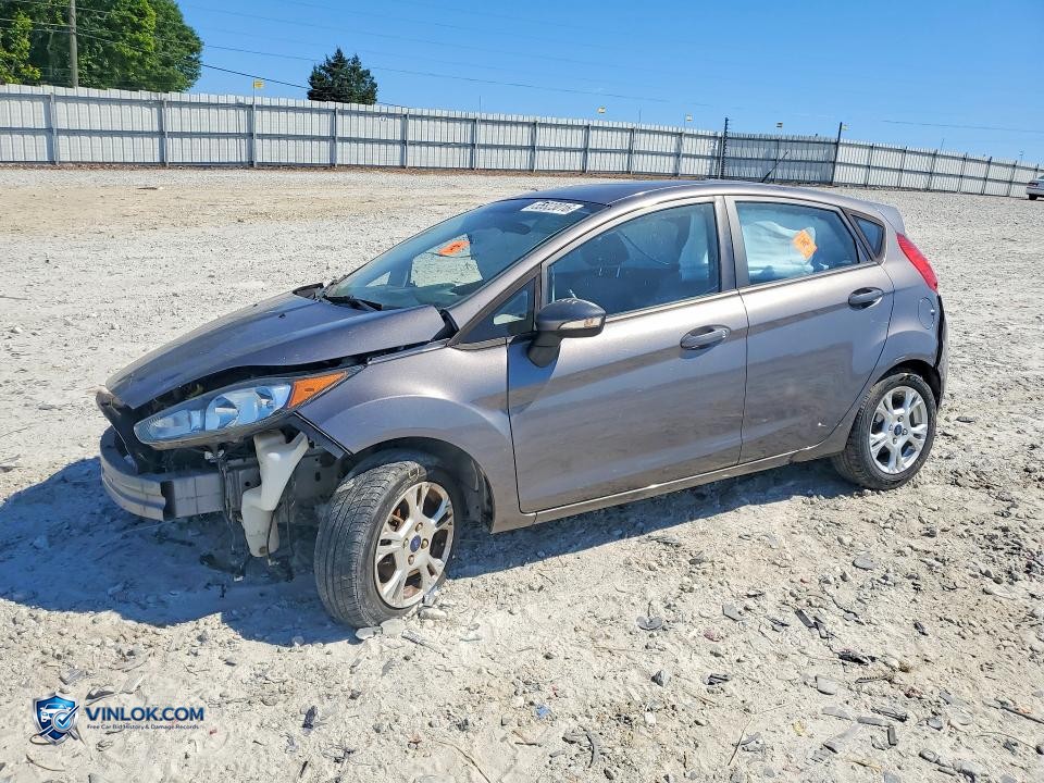 2014 FORD FIESTA SE – Lot 55823016 auction photo