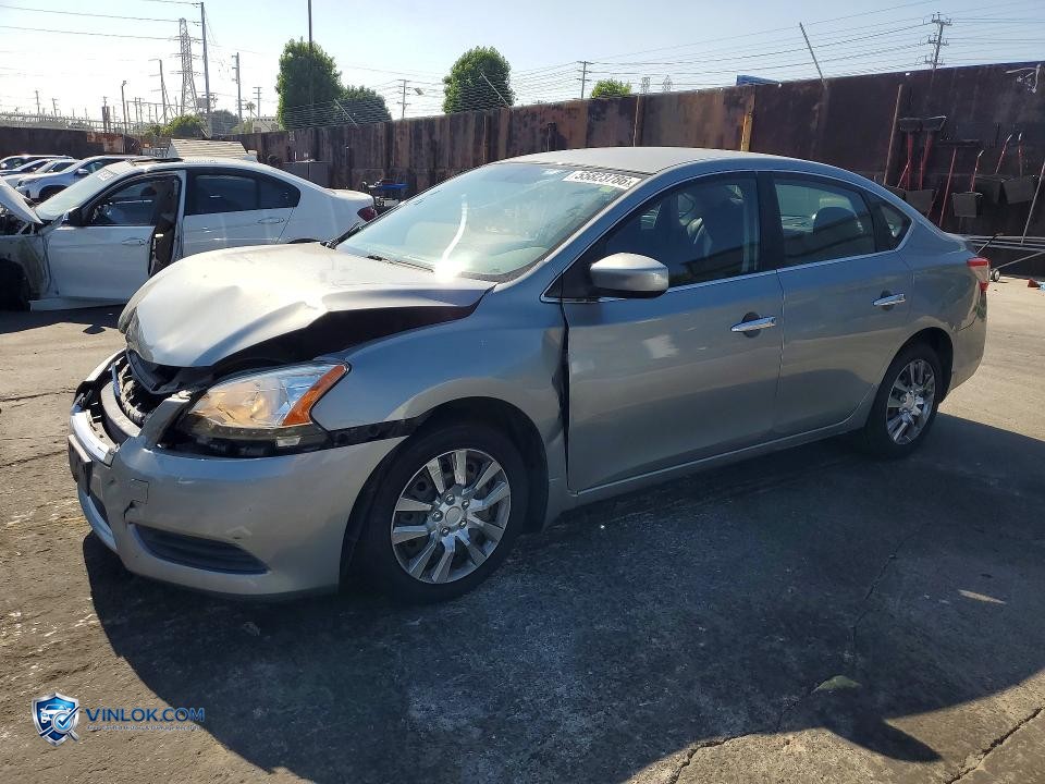 2013 NISSAN SENTRA S – Lot 55823786 auction photo