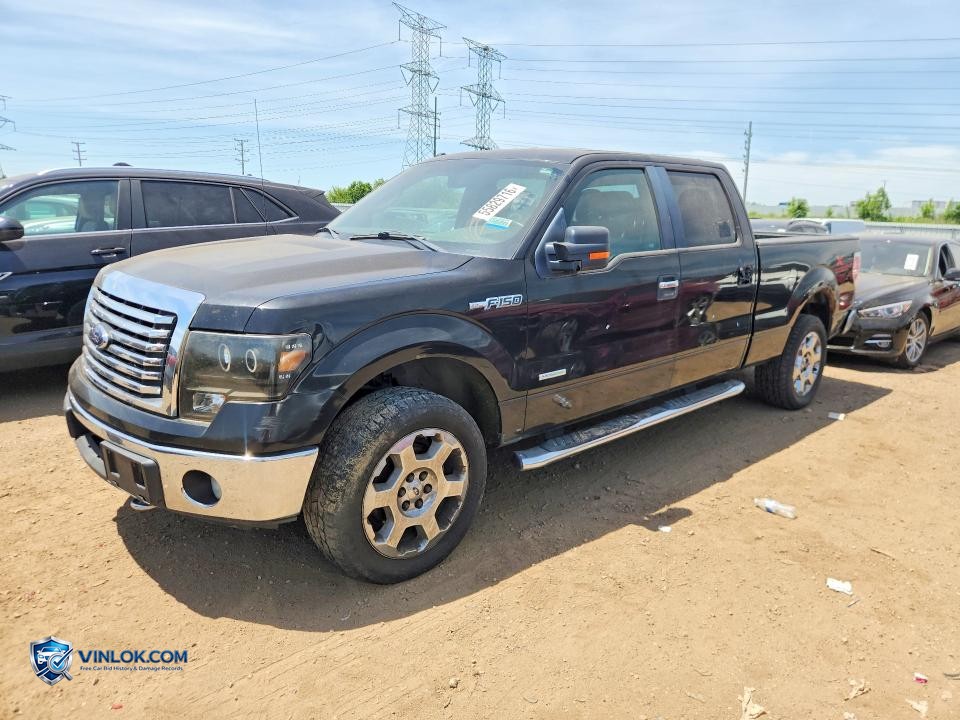 2012 FORD F150 SUPERCREW – Lot 55829716 auction photo