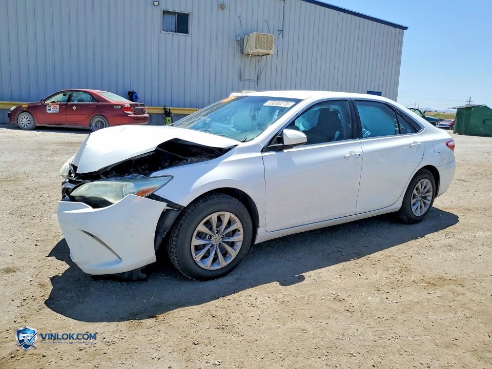 2016 TOYOTA CAMRY LE – Lot 55830276 auction photo