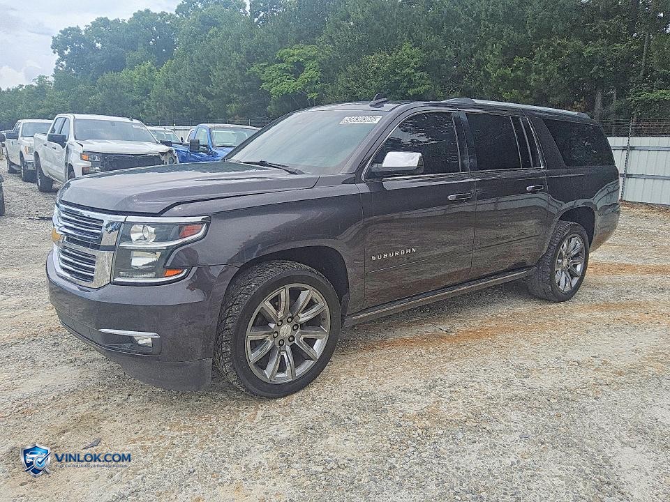 2016 CHEVROLET SUBURBAN C1500 LTZ – Lot 55830366 auction photo