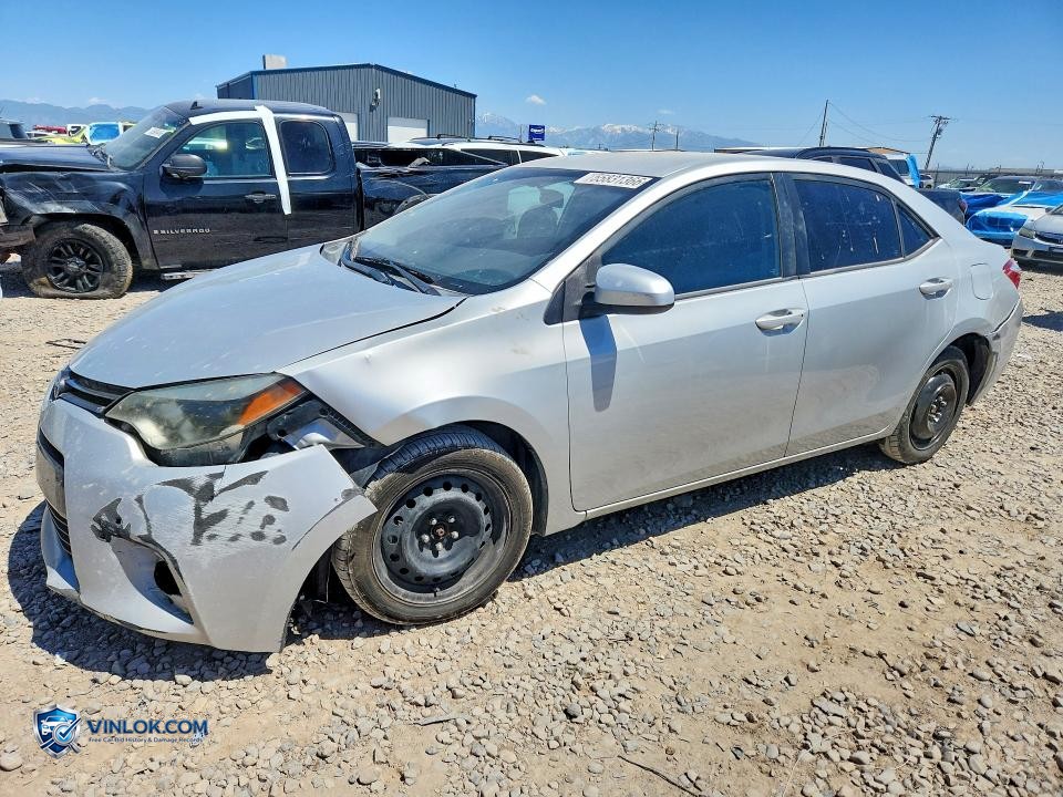 2016 TOYOTA COROLLA LE – Lot 55831366 auction photo