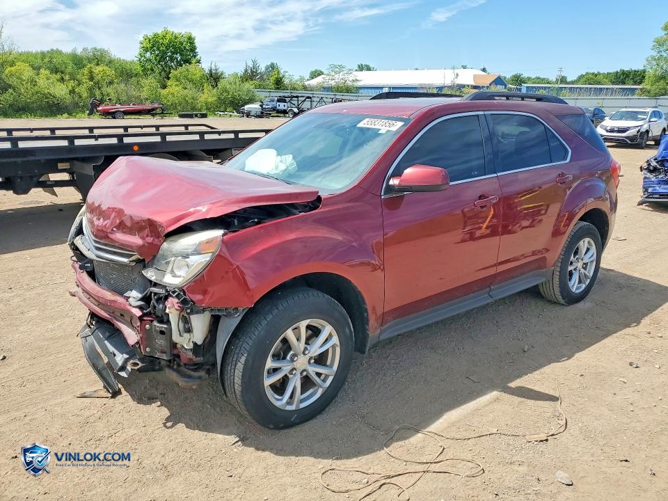 2017 CHEVROLET EQUINOX LT – Lot 55831856 auction photo