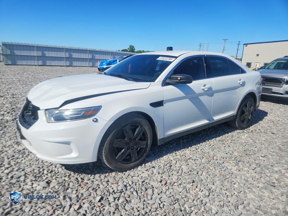 2015 FORD TAURUS POLICE INTERCEPTOR – Lot 55832296 auction photo