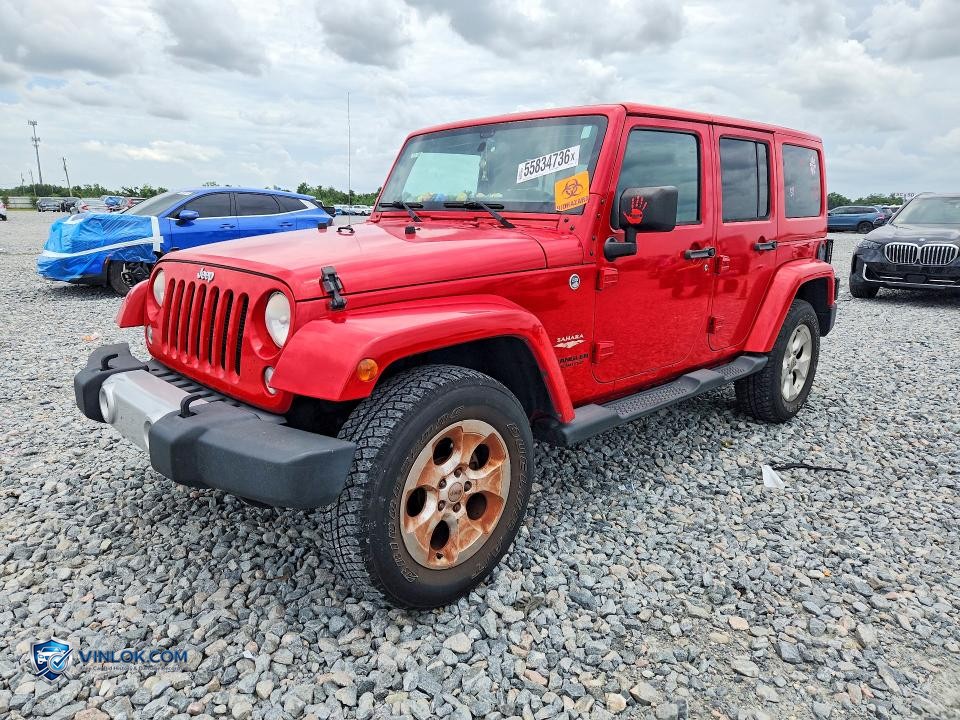 2015 JEEP WRANGLER UNLIMITED SAHARA – Lot 55834736 auction photo