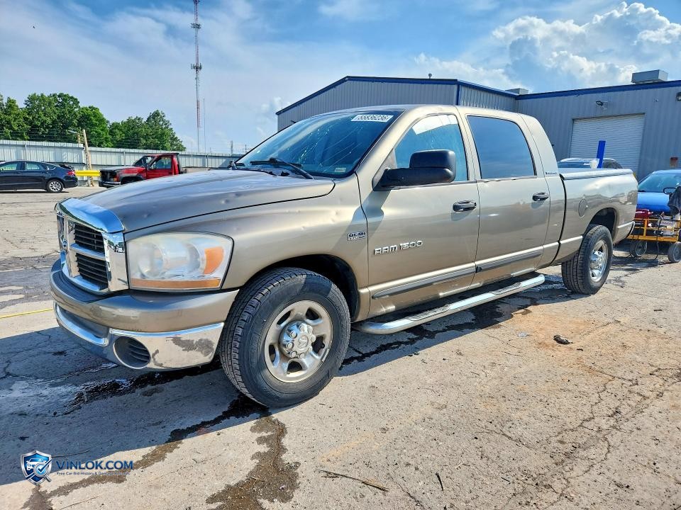 2006 DODGE RAM 1500 – Lot 55836236 auction photo