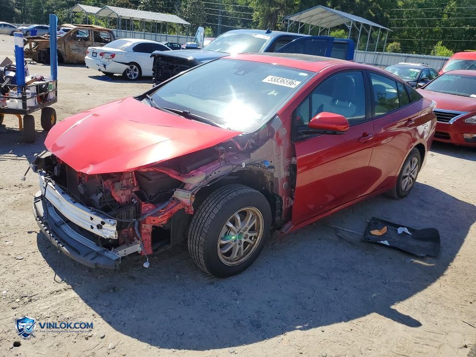 2016 TOYOTA PRIUS FOUR – Lot 55836596 auction photo