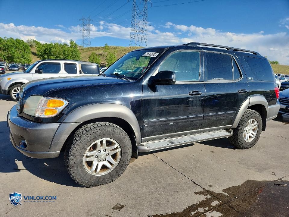 2004 TOYOTA SEQUOIA SR5 – Lot 55836606 auction photo