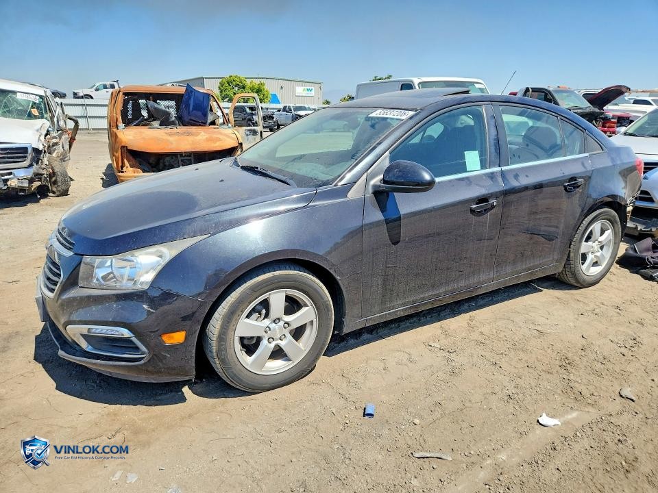 2016 CHEVROLET CRUZE LIMITED LT – Lot 55837206 auction photo