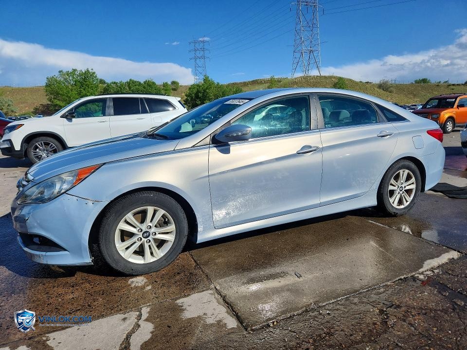 2014 HYUNDAI SONATA GLS – Lot 55837646 auction photo