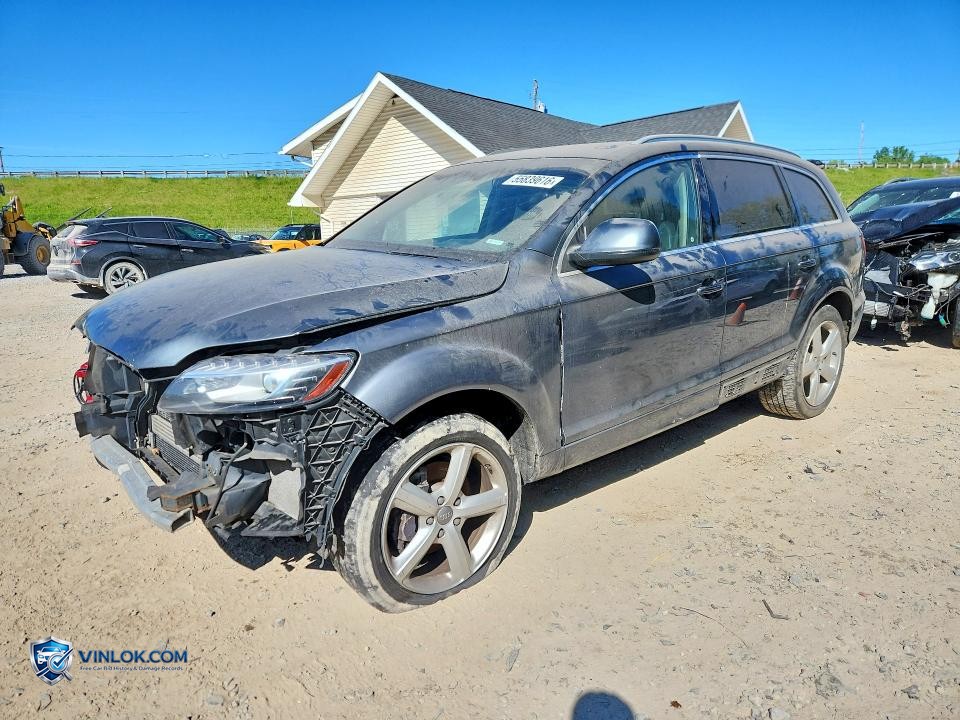 2014 AUDI Q7 PRESTIGE – Lot 55839616 auction photo