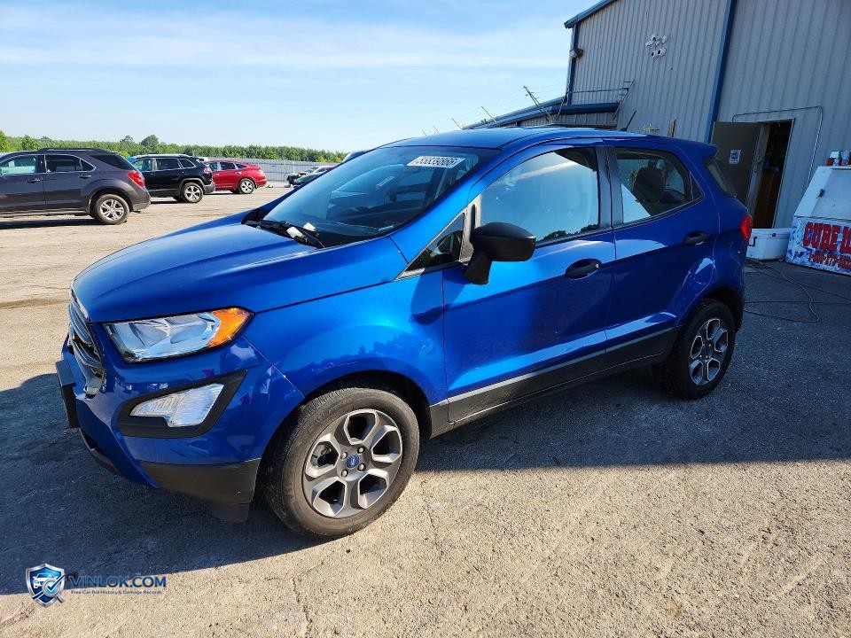 2020 FORD ECOSPORT S – Lot 55839866 auction photo