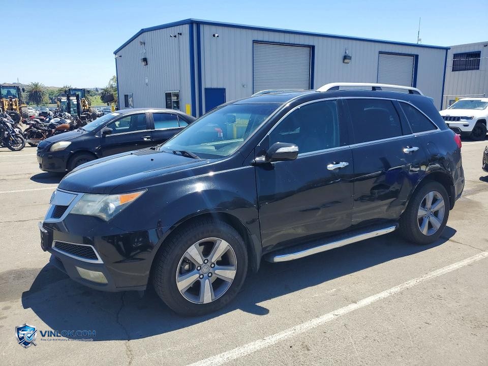 2013 ACURA MDX – Lot 55840186 auction photo