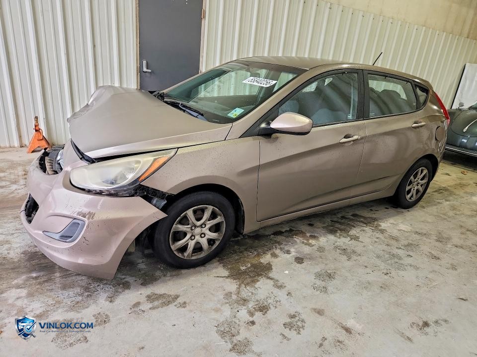 2014 HYUNDAI ACCENT GS – Lot 55840256 auction photo