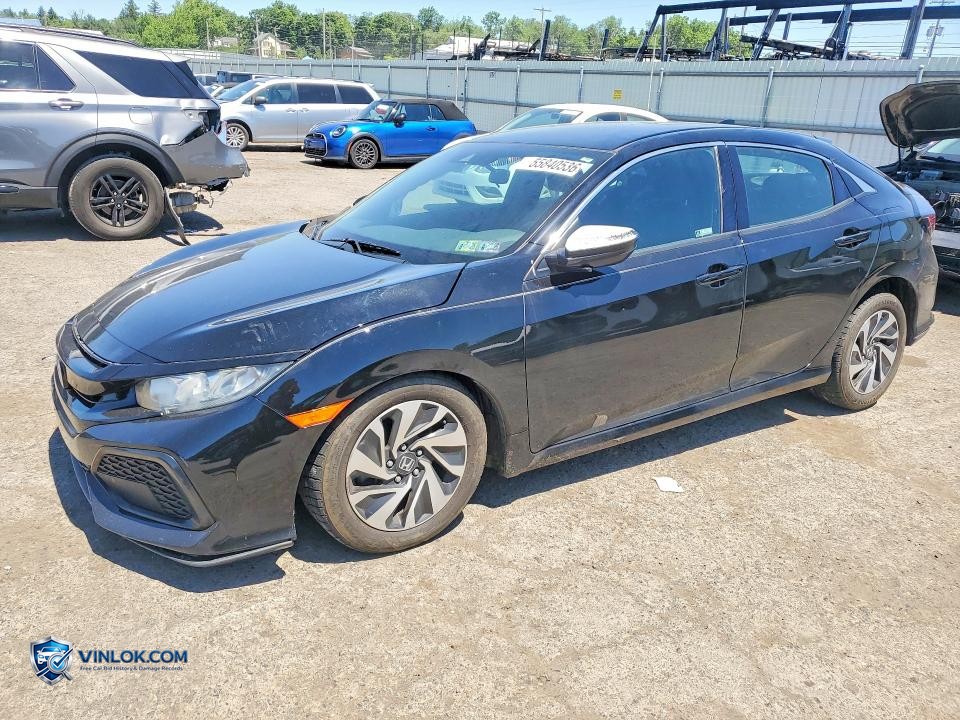 2019 HONDA CIVIC LX – Lot 55840536 auction photo