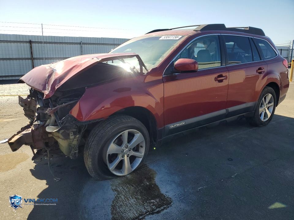 2013 SUBARU OUTBACK 2.5I LIMITED – Lot 55841156 auction photo