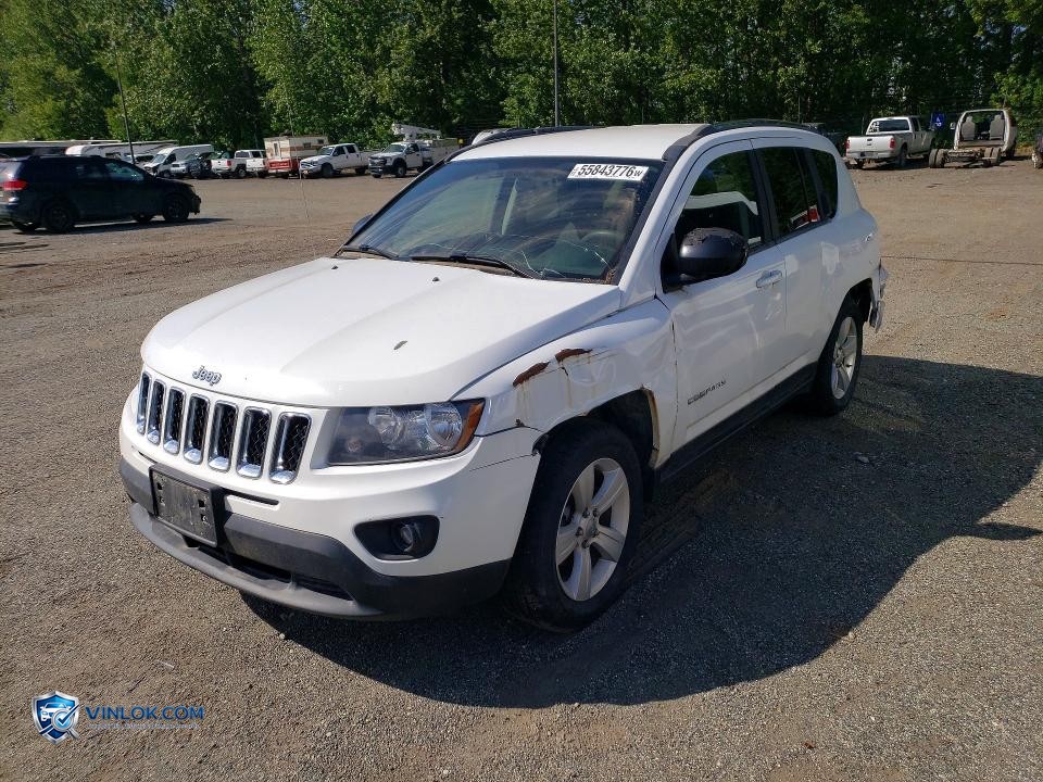 2014 JEEP COMPASS SPORT – Lot 55843776 auction photo