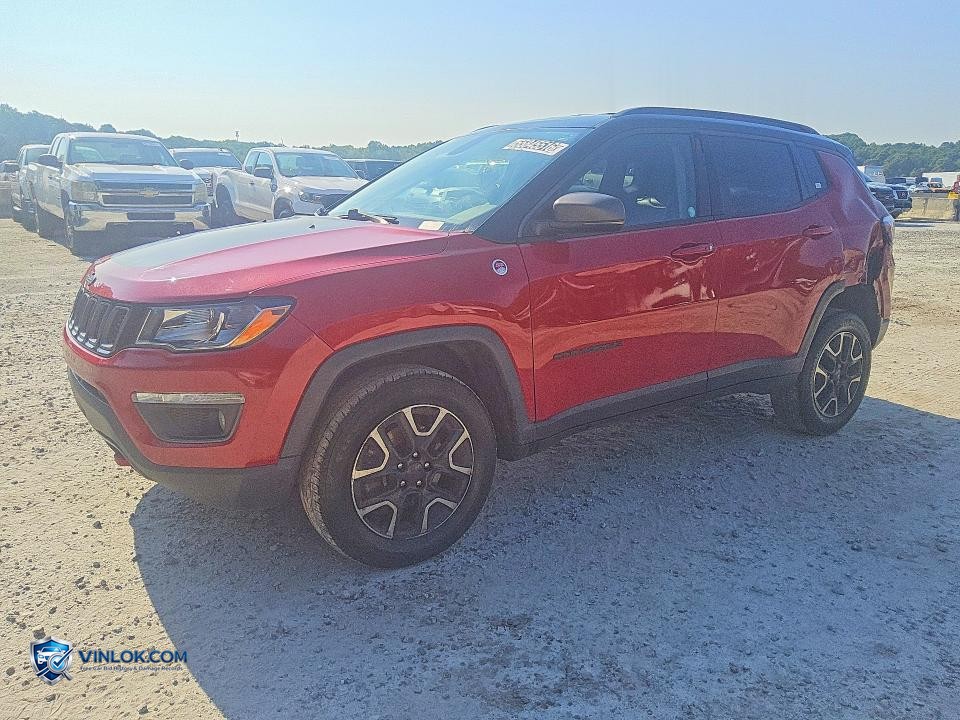 2019 JEEP COMPASS TRAILHAWK – Lot 55845516 auction photo