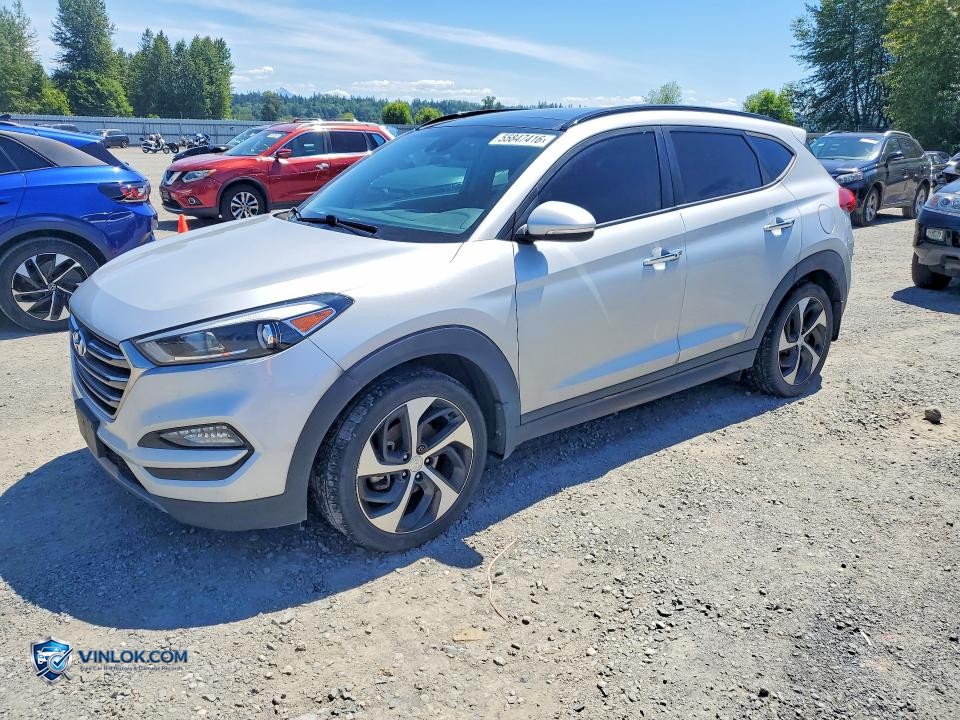 2016 HYUNDAI TUCSON LIMITED – Lot 55847416 auction photo