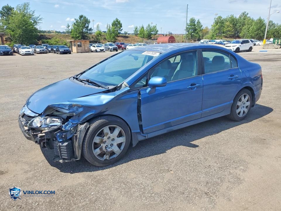 2011 HONDA CIVIC LX – Lot 55847636 auction photo