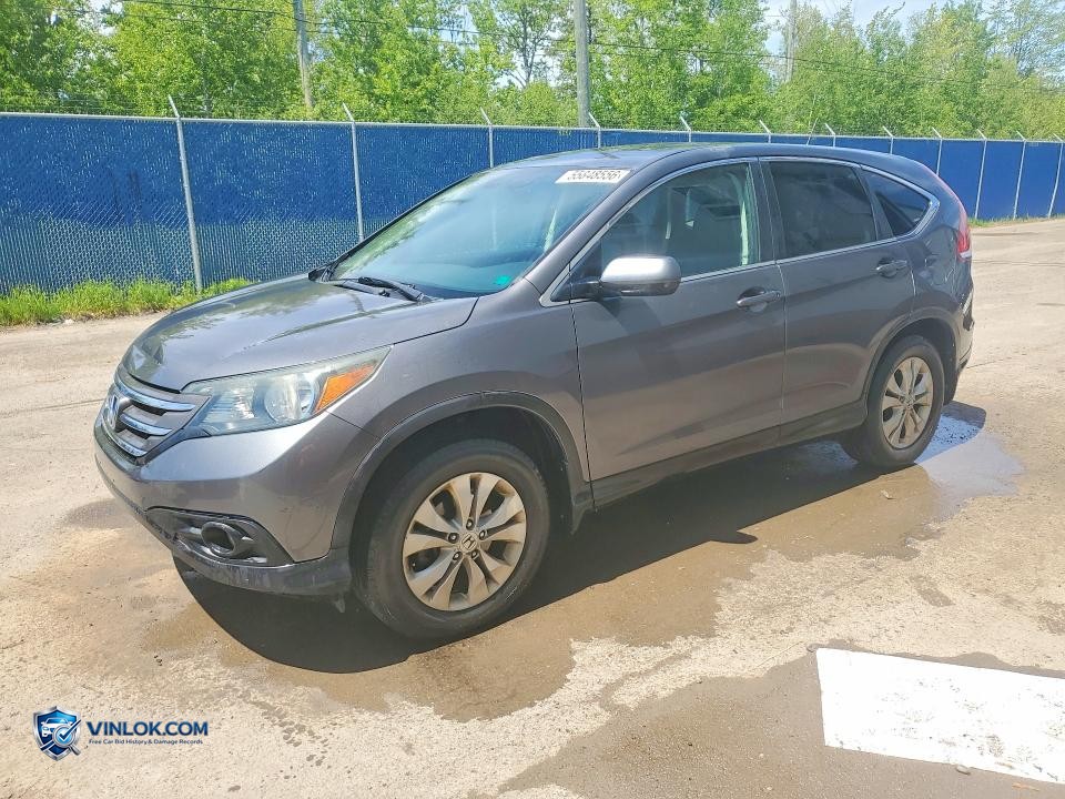 2014 HONDA CR-V EXL – Lot 55848556 auction photo