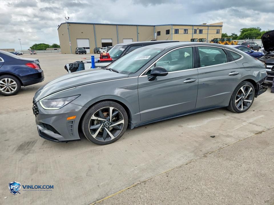 2021 HYUNDAI SONATA SEL PLUS – Lot 55848636 auction photo
