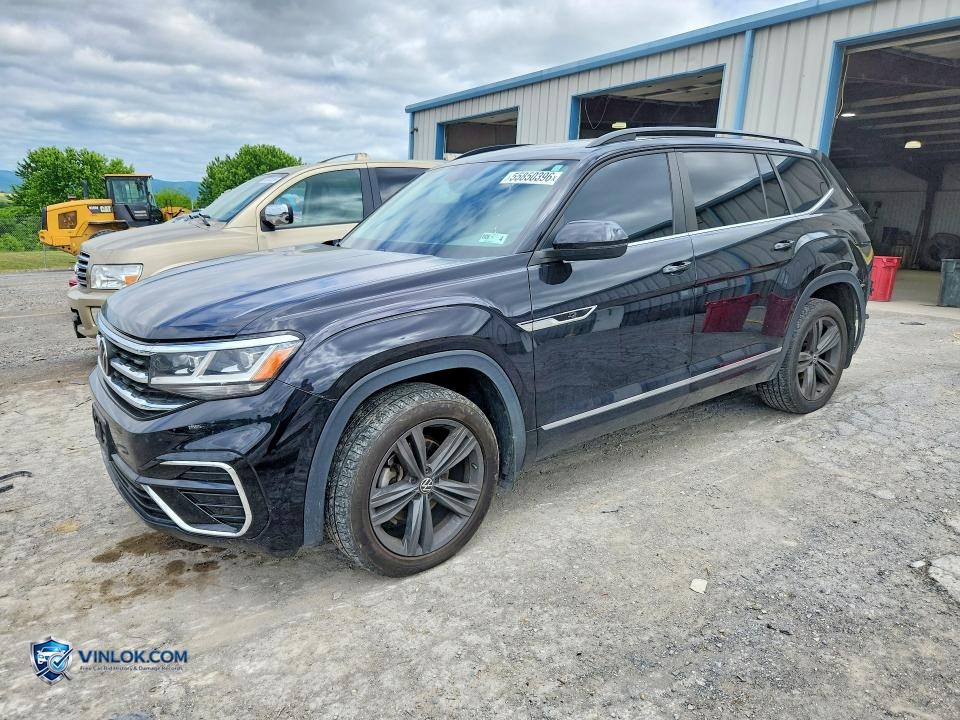 2021 VOLKSWAGEN ATLAS SE – Lot 55850396 auction photo