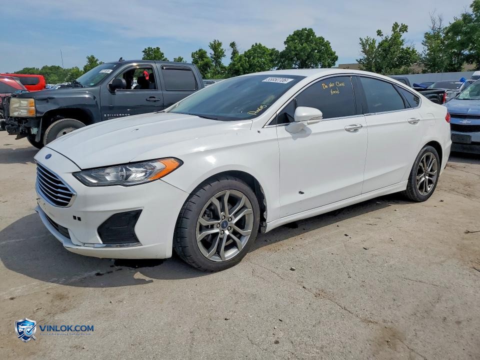 2019 FORD FUSION SEL – Lot 55850706 auction photo